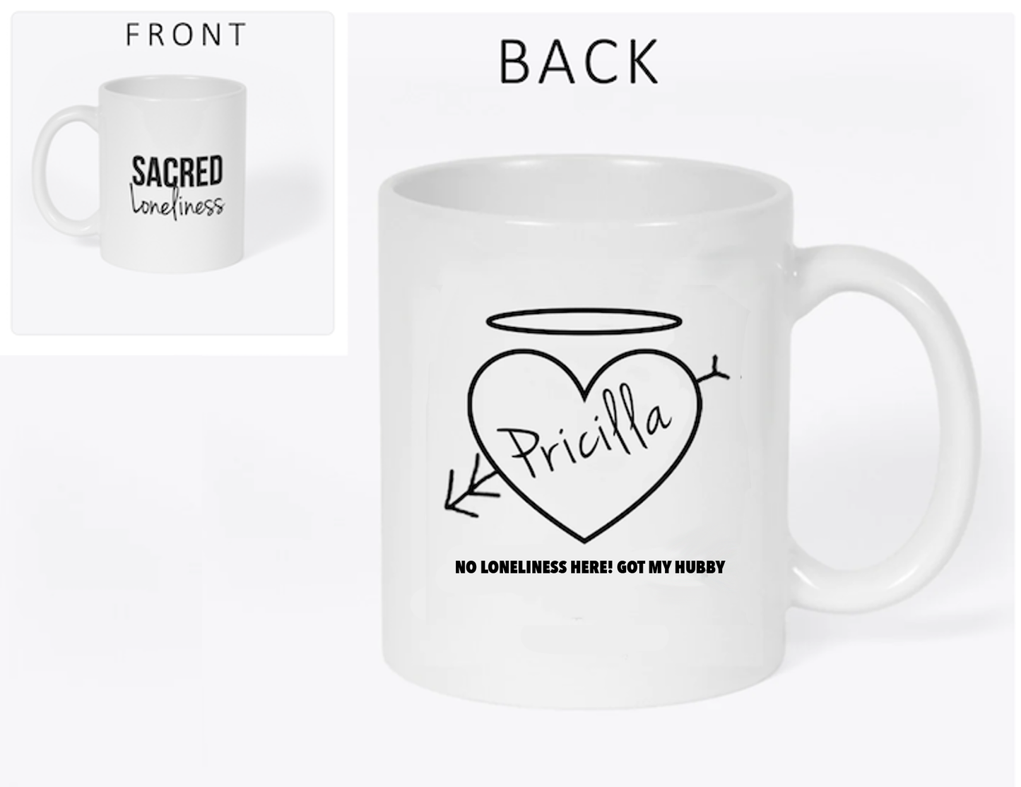 "Sacred Loneliness" - 11oz Mug