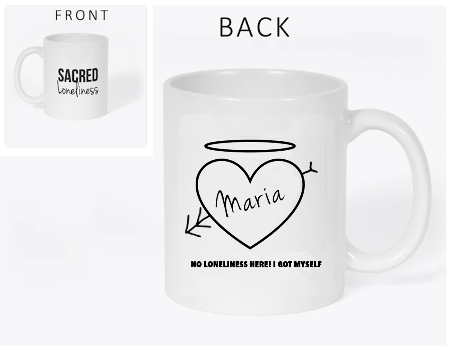 "Sacred Loneliness" - 11oz Mug