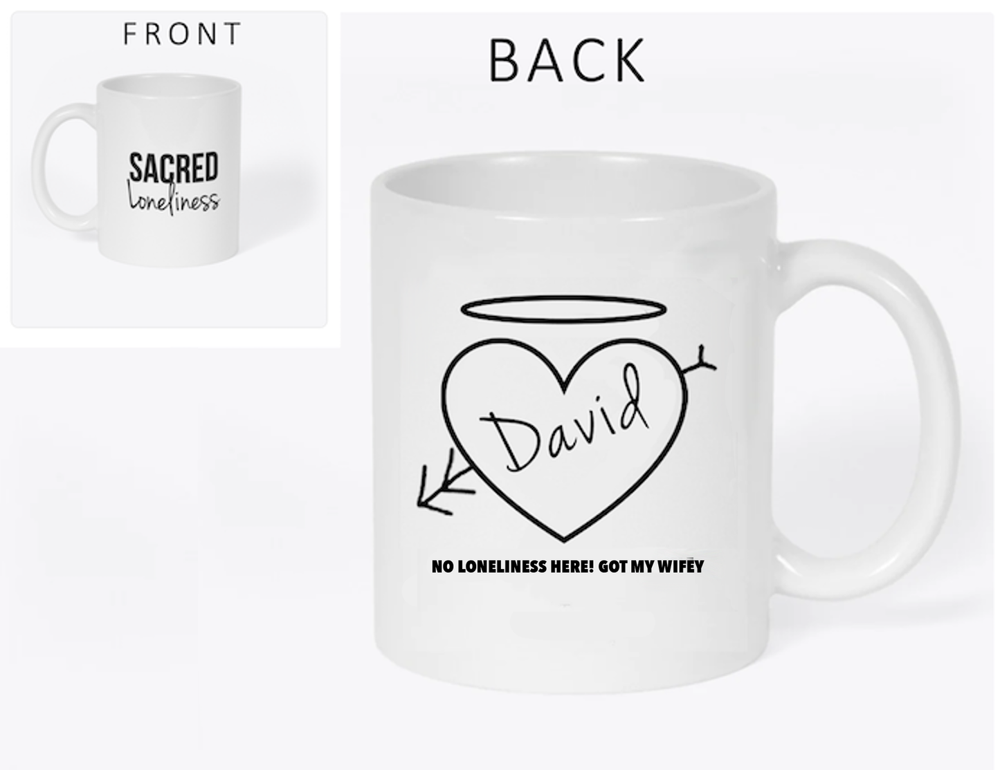 "Sacred Loneliness" - 11oz Mug