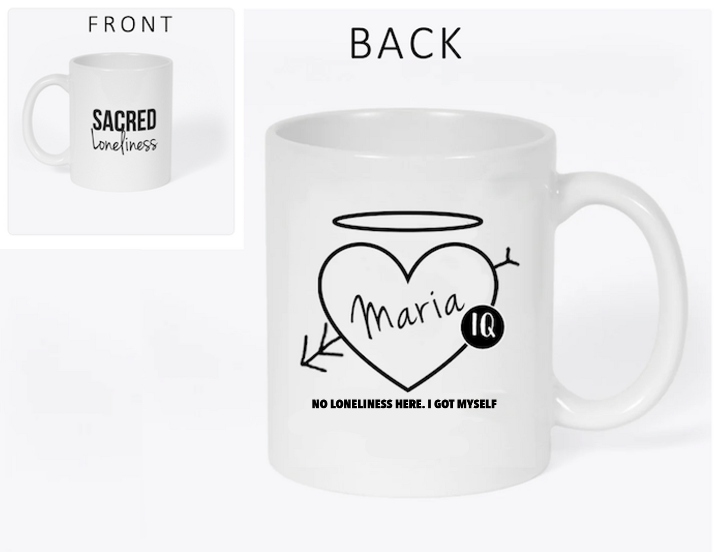 "Sacred Loneliness" - 11oz Mug